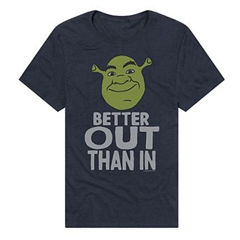 Men's Shrek Better Out Than In Graphic Tee