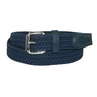 Ctm Kids' Elastic Braided Stretch Belt
