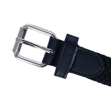 Ctm Kids' Elastic Braided Stretch Belt