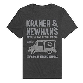 Men's Seinfeld Kramer & Newman's Bottle & Can Recycling Co. Graphic Tee