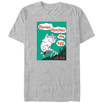 Big & Tall Dr. Seuss Horton Hatches The Egg Cover Graphic Tee