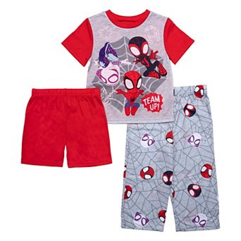 Toddler Boy Marvel Spider-Man & Friends 3 pc Pajama Set