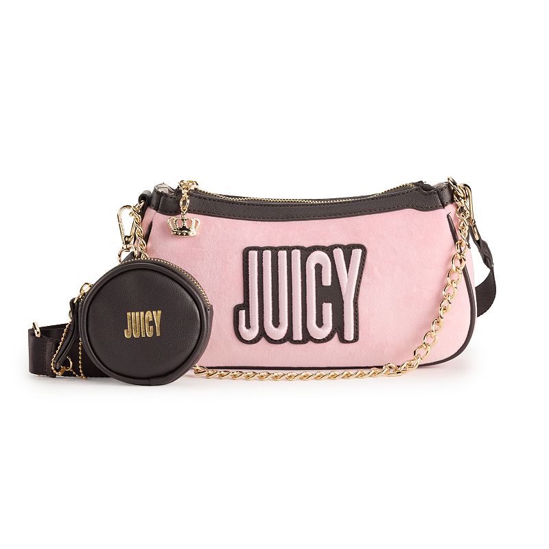 Juicy Couture On The Right Track Crossbody Bag, Pink