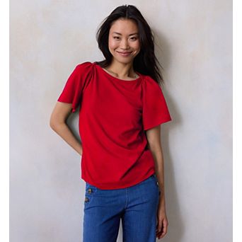 Women's LC Lauren Conrad Envelope Neckline T-Shirt