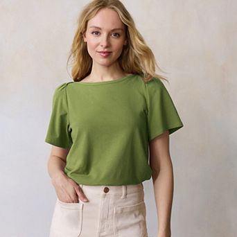 Women's LC Lauren Conrad Envelope Neckline T-Shirt