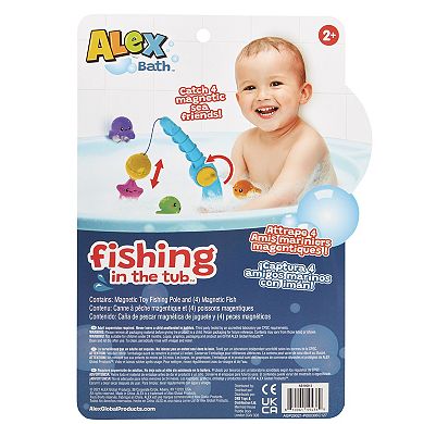 Everest Alex: Fishing In The Tub - Catch & Release Game Bathtime Water Toy