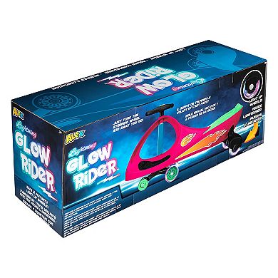 Everest Alex: Lightning Glow Rider-Pink & Green-Inertia & Movement Powered Ride-On Toy