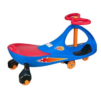 Everest Alex: Lightning Glow Rider - Blue & Red - Inertia & Movement Powered Ride-On Toy