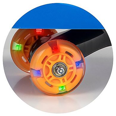 Everest Alex: Lightning Glow Rider - Blue & Red - Inertia & Movement Powered Ride-On Toy