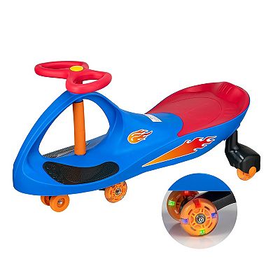 Everest Alex: Lightning Glow Rider - Blue & Red - Inertia & Movement Powered Ride-On Toy
