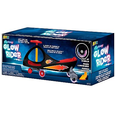 Everest Alex: Lightning Glow Rider - Black & Red - Inertia & Movement Powered Ride-On Toy