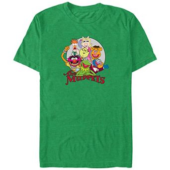 Disney's The Muppets Group Stamp Big & Tall Graphic Tee
