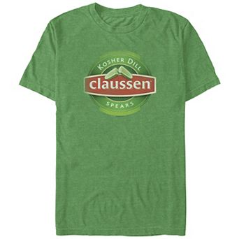 Big & Tall Claussen Kosher Dill Logo Graphic Tee