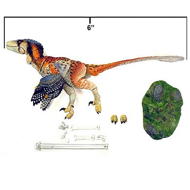 Creative Beast Beasts of the Mesozoic: Dinosaur Figure - Dromaeosaurus Albertensis (Fan's Choice-2nd Release)