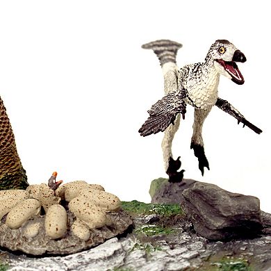 Creative Beast Beasts of the Mesozoic: Accessory Pack - Mountains with Troodon F Juvenile