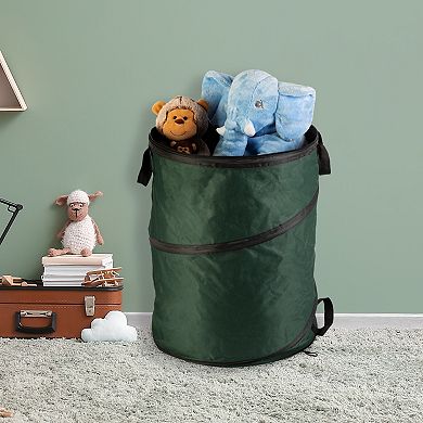 Wakeman Outdoors 46-Gallon Pop Up Trash Can