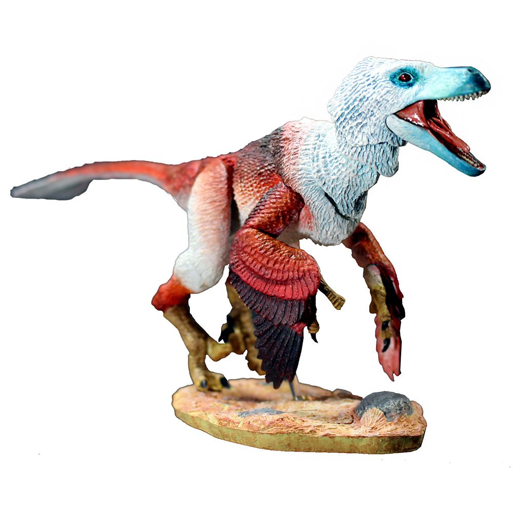 TRISCIENTISTS 火山獣 VOLCANOJU ソフビフィギュア Creative Beast Beasts of the Mesozoic: Velociraptor Osmolskae