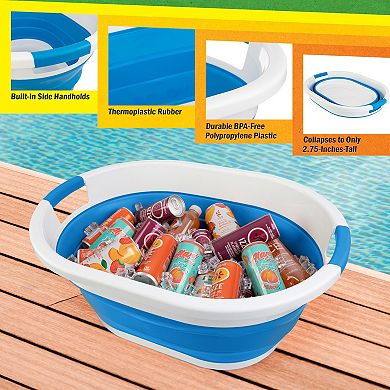 Wakeman Outdoors 39L Collapsible Laundry Bin