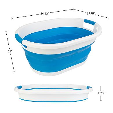 Wakeman Outdoors 39L Collapsible Laundry Bin