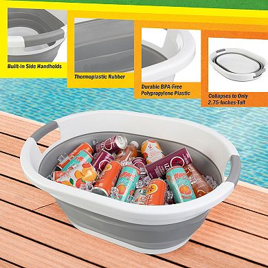 Wakeman Outdoors 39L Collapsible Laundry Bin