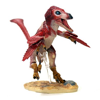 Creative Beast Beasts of the Mesozoic: Dinosaur Figure - Velociraptor Osmolskae V2 Red