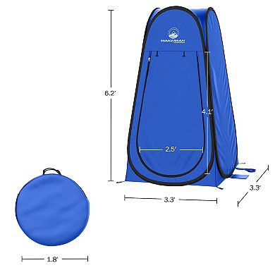Wakeman Outdoors Pop Up Privacy Tent