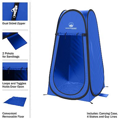 Wakeman Outdoors Pop Up Privacy Tent
