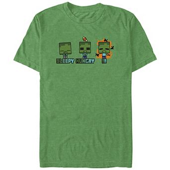 Big & Tall Minecraft Zombie Moods Graphic Tee