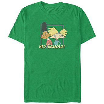 Big & Tall Hey Arnold! Gerald And Arnold Portrait Graphic Tee