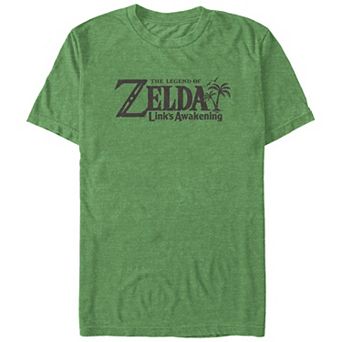 Big & Tall The Legend Of Zelda Link's Awakening Logo Graphic Tee