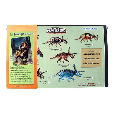 Creative Beast Beasts of the Mesozoic: Dinosaur Figure - Sinoceratops Zhuchengensis