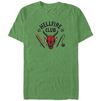 Big & Tall Stranger Things Hellfire Club Logo Graphic Tee