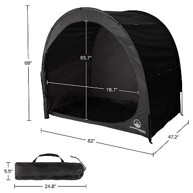 Wakeman Outdoors 6.5x4x5.3 Bike Storage Shed