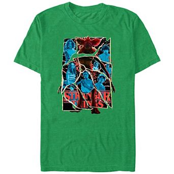 Big & Tall Stranger Things Ripped Poster Graphic Tee