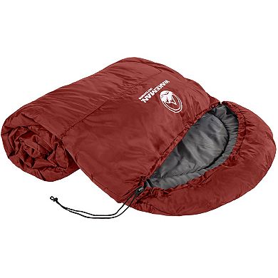 Wakeman Outdoors Mummy Sleeping Bag, Pink