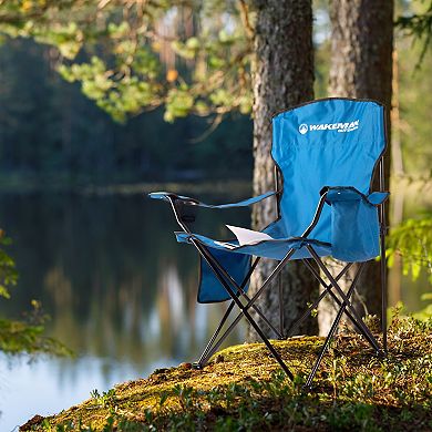 Wakeman Oversized Camp Chair with Cooler
