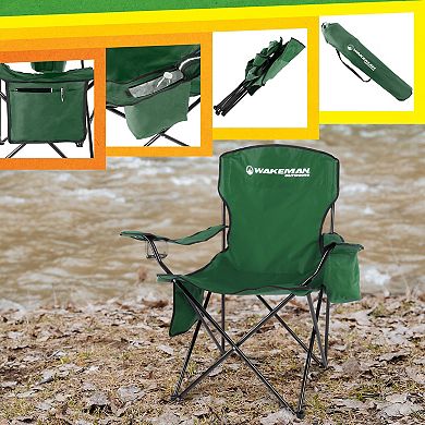 Wakeman Oversized Camp Chair with Cooler