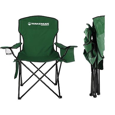 Wakeman Oversized Camp Chair with Cooler