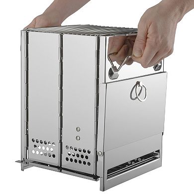 Wakeman Portable Outdoor Wood Burning Camp Stove