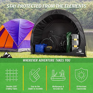 Wakeman Outdoors Bike Storage Shed