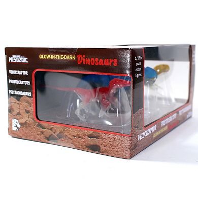 Creative Beast Beasts of the Mesozoic: GITD Dinosaur Figure 3-Pack