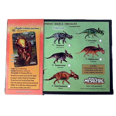 Creative Beast Beasts of the Mesozoic: Dinosaur Figure - Regaliceratops Peterhewsi