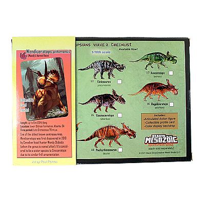 Creative Beast Beasts of the Mesozoic: Dinosaur Figure - Wendiceratops Pinhornensis