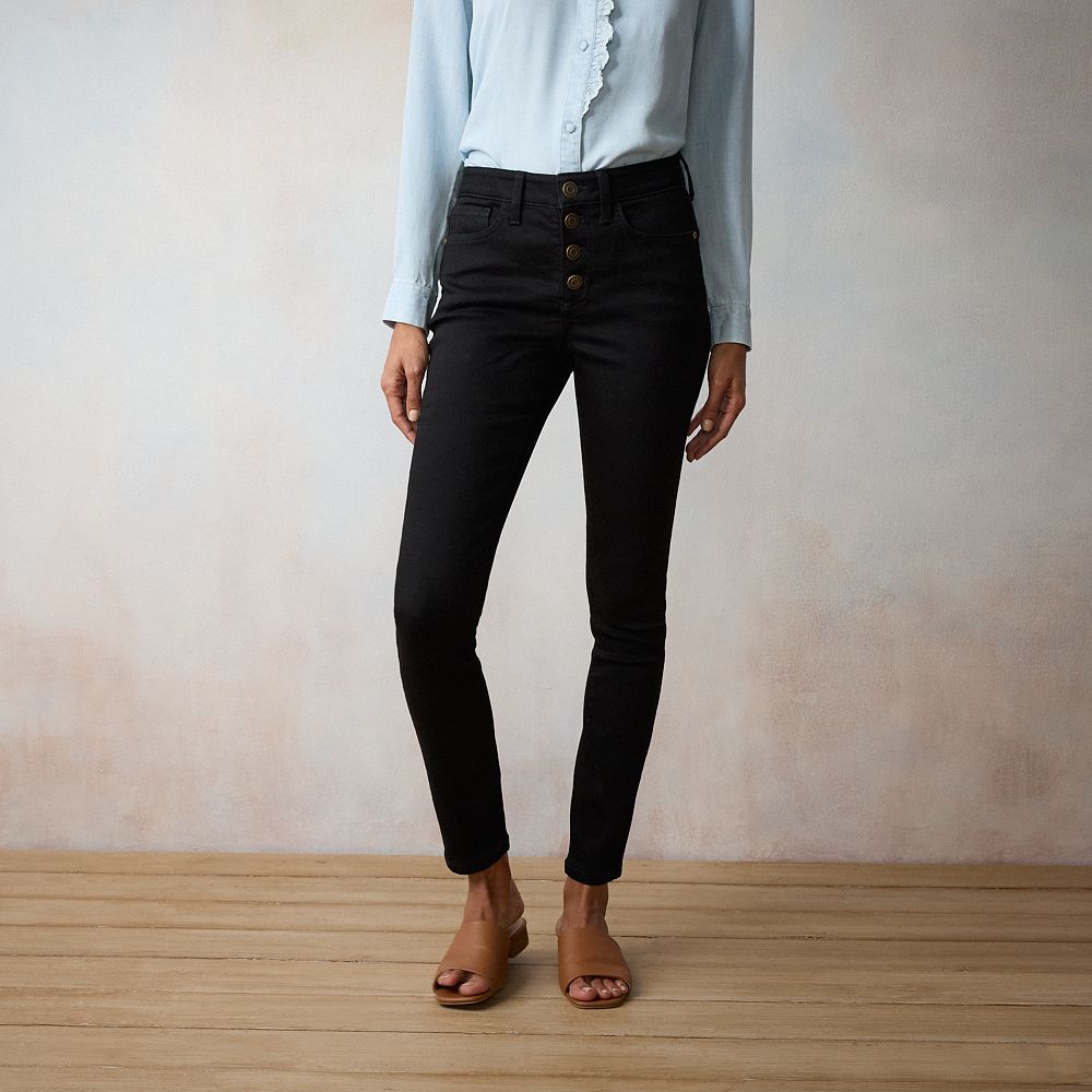Lauren Conrad High Rise Skinny Jeans Size 8L