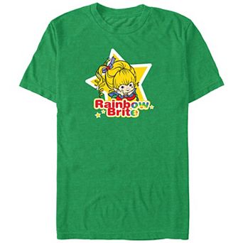 Big & Tall Rainbow Brite Star Stamp Graphic Tee