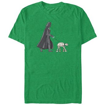 Big & Tall Star Wars Darth Vader AT-AT Walker Graphic Tee