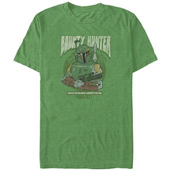 Big & Tall Star Wars Boba Fett Bounty Hunter Graphic Tee