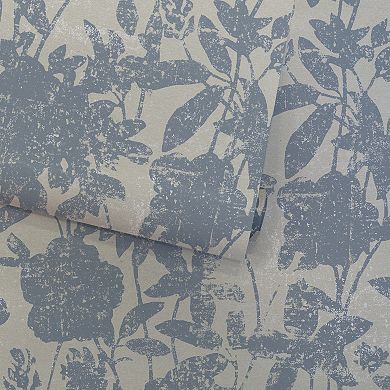 Tempaper Silhouette Floral Peel and Stick Wallpaper