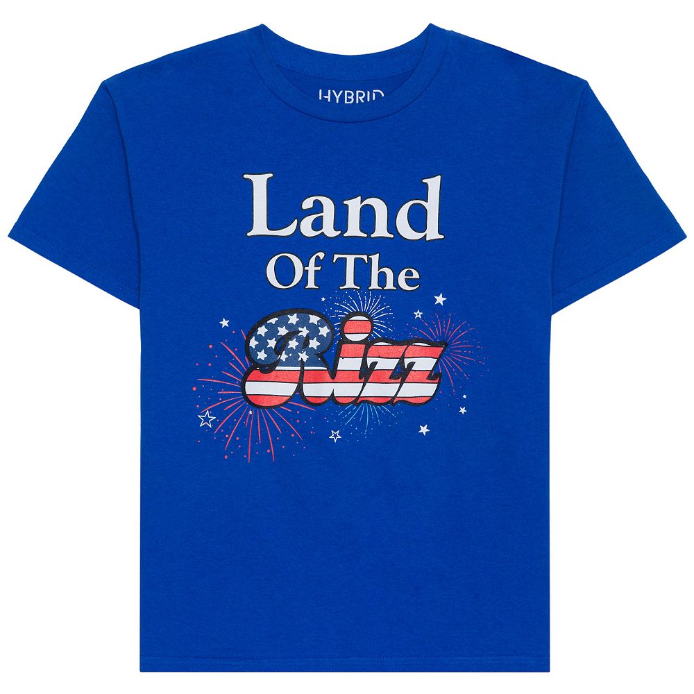 Boys 8-20 Land Of The Rizz Fireworks Graphic Tee