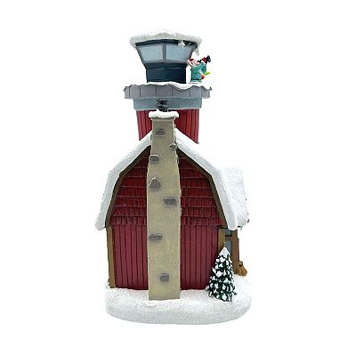 St. Nicholas Square® Animated LED North Pole Air Traffic Control Table Decor